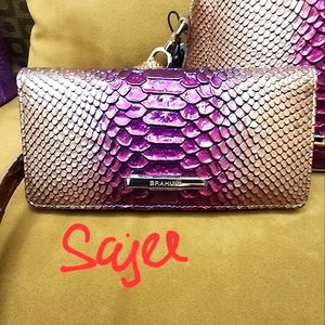 Brahmin Pomegranate Harkness Ady